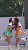 Hikari kisses Kaycee in Hanoi Kizuna Ekiden 2019.jpg